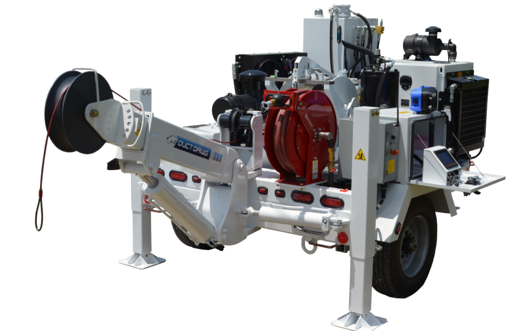 Duct Dawg Air DDHXA-75/100 Underground Puller