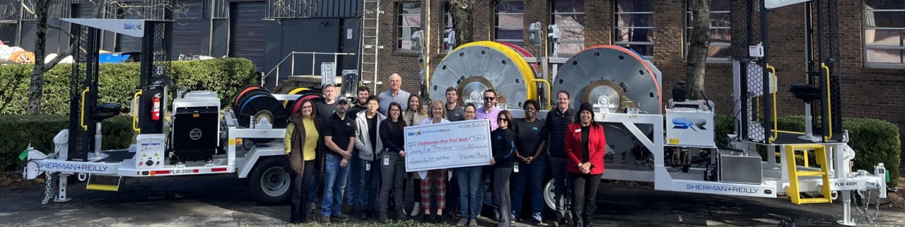 Sherman+Reilly donation to the Chattanooga Area Food Bank